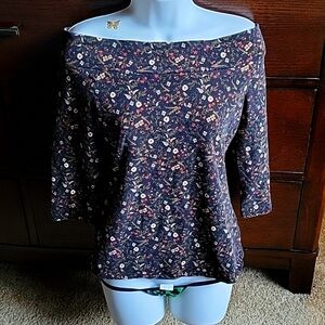 Large Modcloth Off Shoulder Top